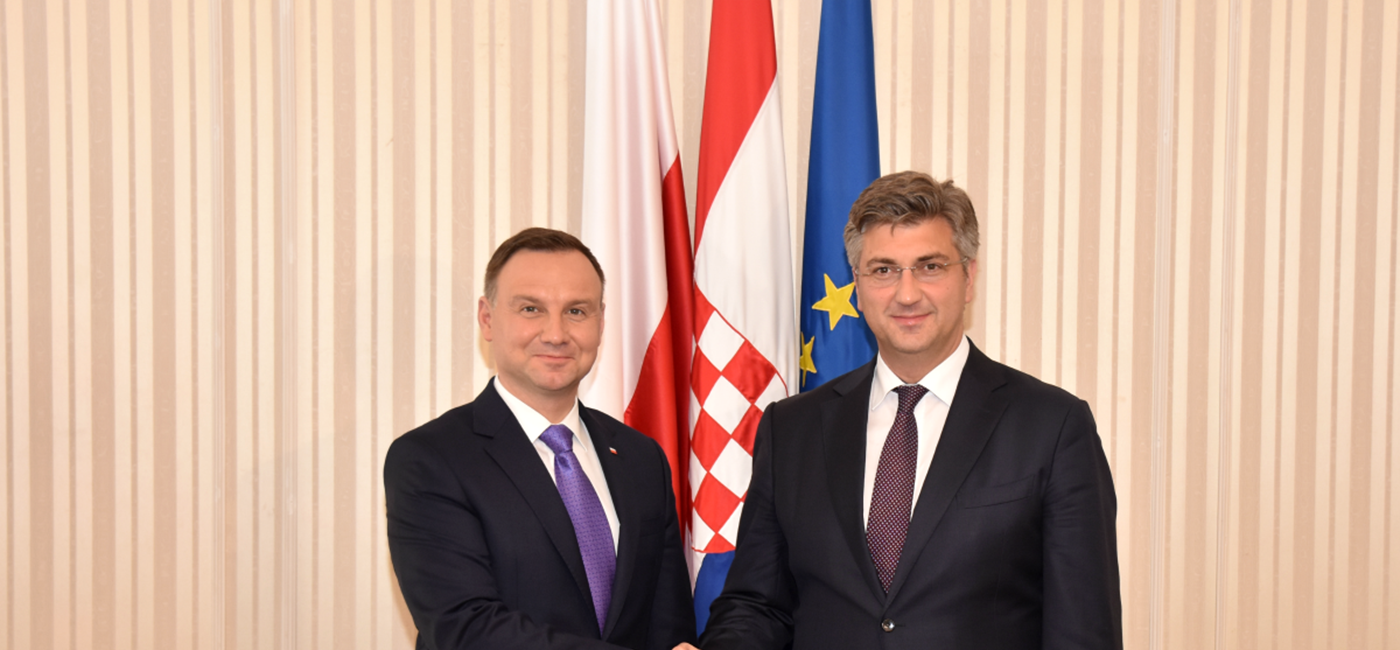 Predsjednik Vlade Plenković s poljskim predsjednikom Dudom o jačanju gospodarske suradnje